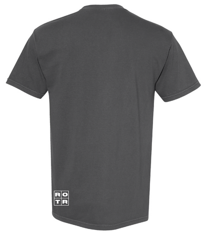 Unisex ROTR Grey Heavyweight Screenprint Shirt