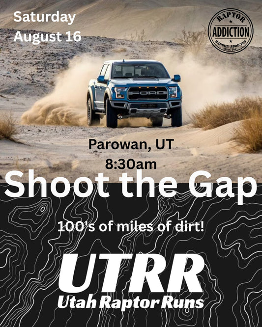 Shoot the Gap Raptor Run - Aug 16, 2025