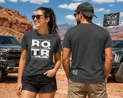Unisex ROTR Grey Heavyweight Screenprint Shirt