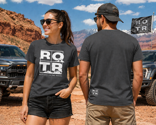 Unisex ROTR Grey Heavyweight Screenprint Shirt