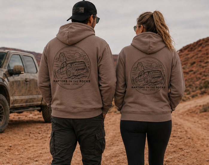 Unisex ROTR Savana Brown Midweight Pullover Hoodie Sweatshirt