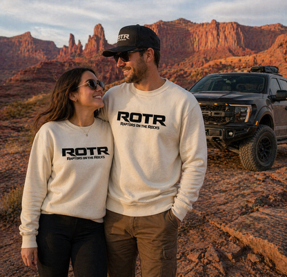 Unisex ROTR Sand Cream Pullover Sweatshirt